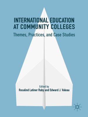 cover image of International Education at Community Colleges